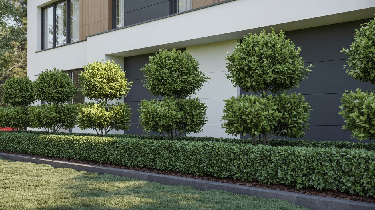 Boxwood Shrubs for Formal Structure