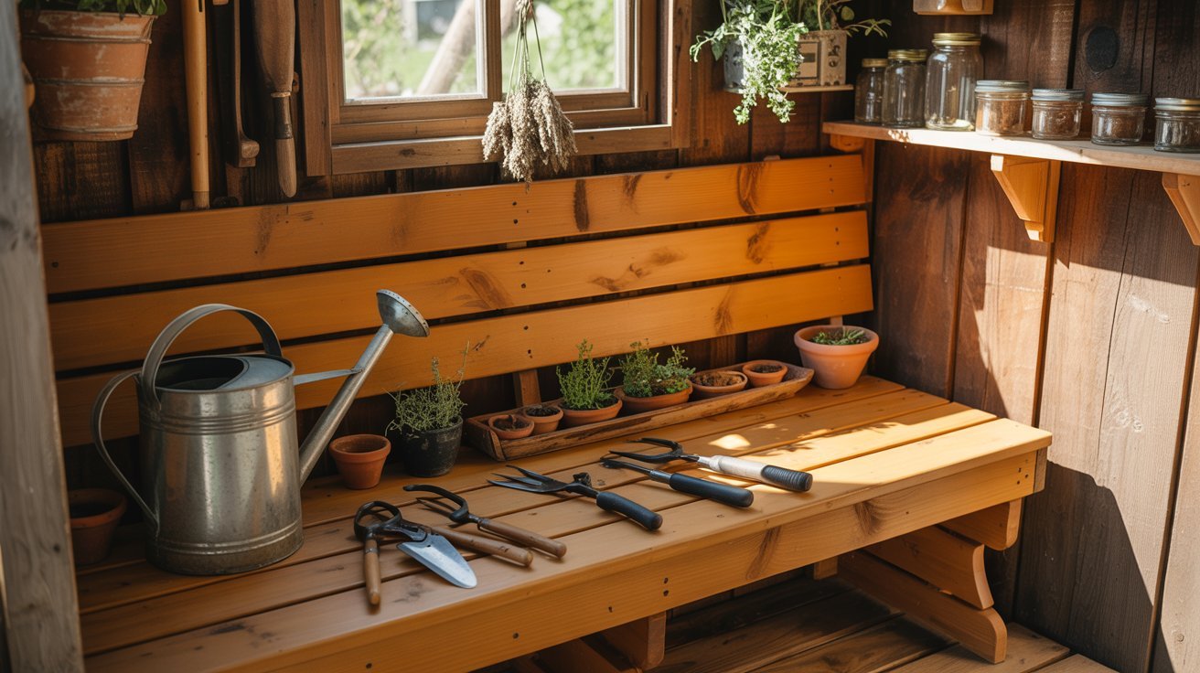 Built-In Bench Seating with Storage