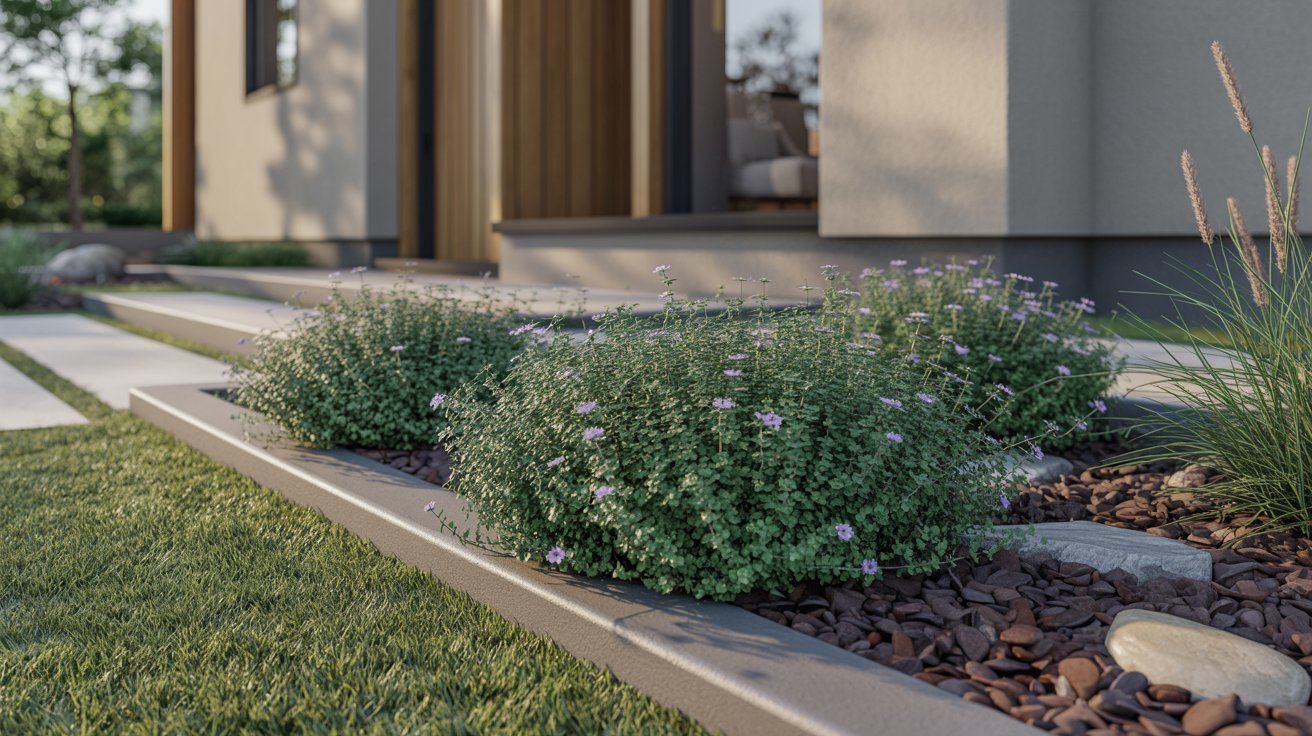 Creeping Thyme Along Edges