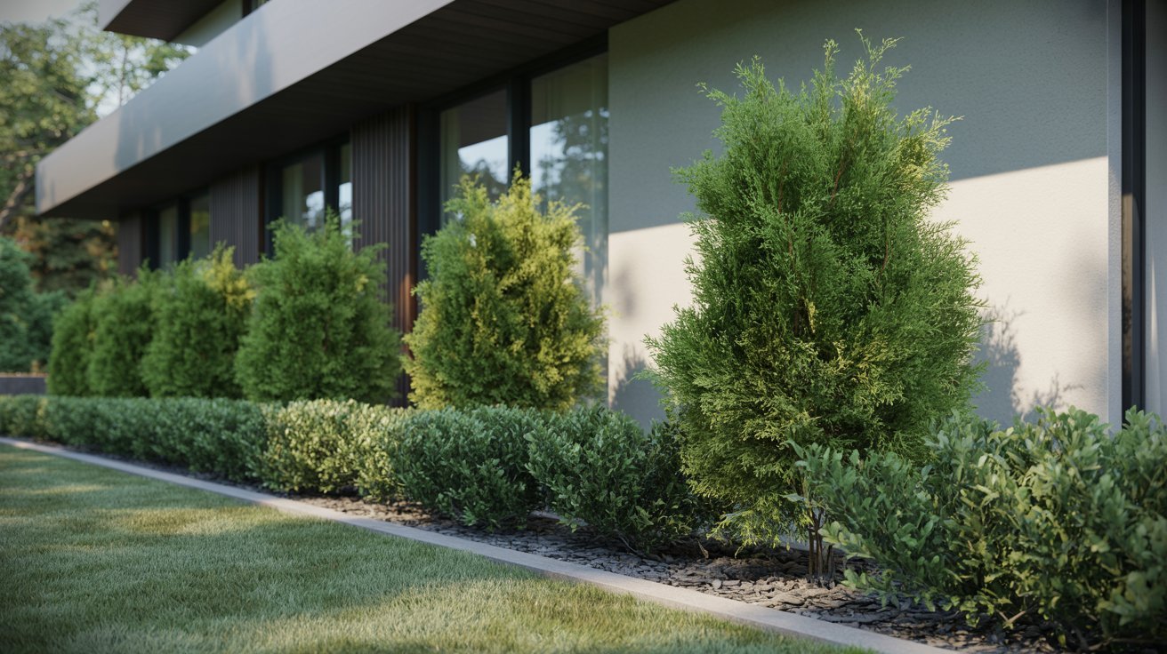 Dwarf Arborvitae for Evergreen Height