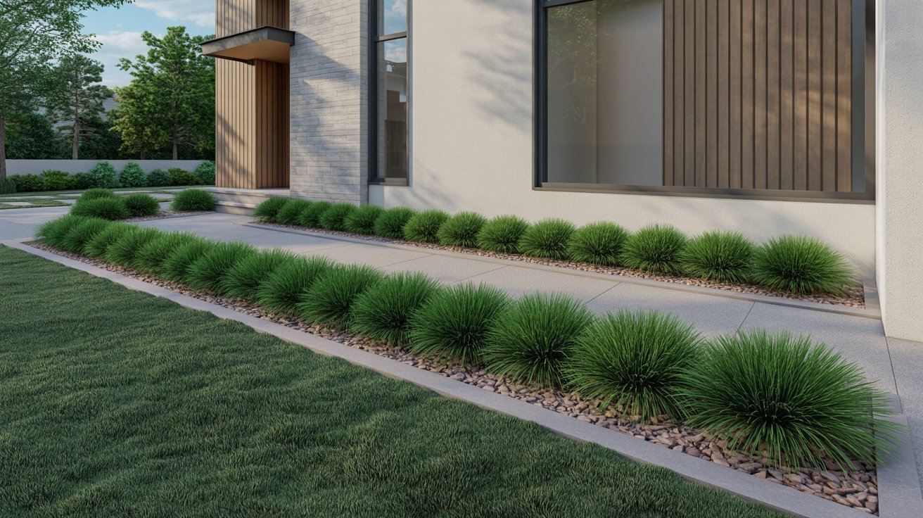 Dwarf Mondo Grass for Neat Edging