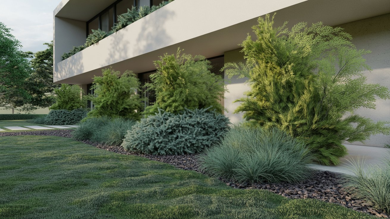 False Cypress for Soft Evergreen Texture