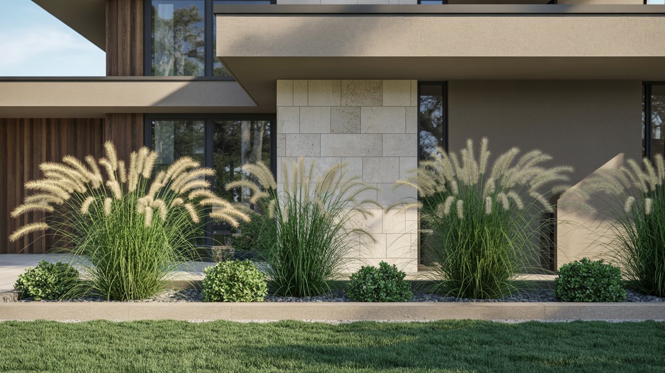 Fountain Grass for Soft Vertical Accents