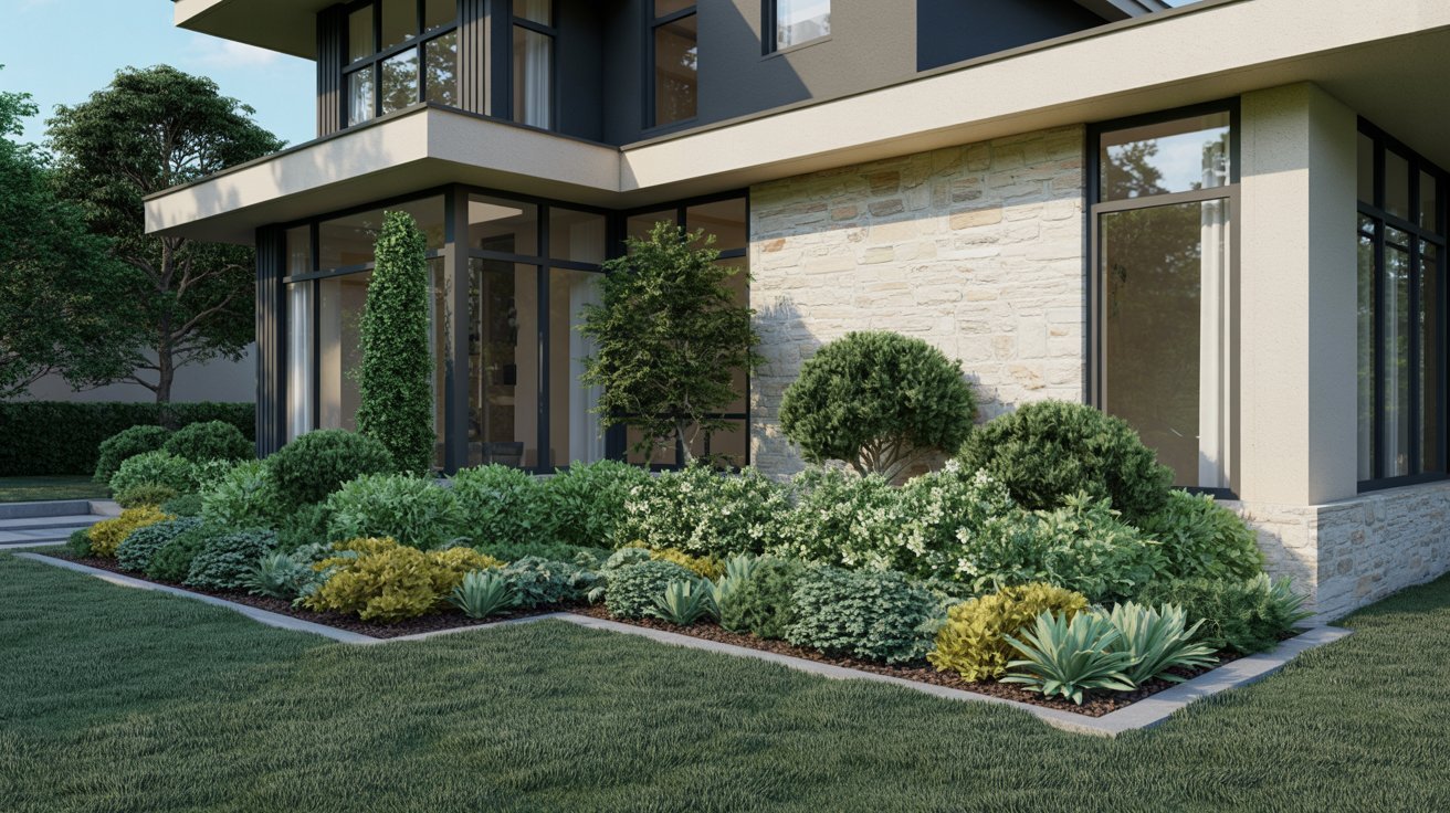 Layered Planting Design (Front to Back)