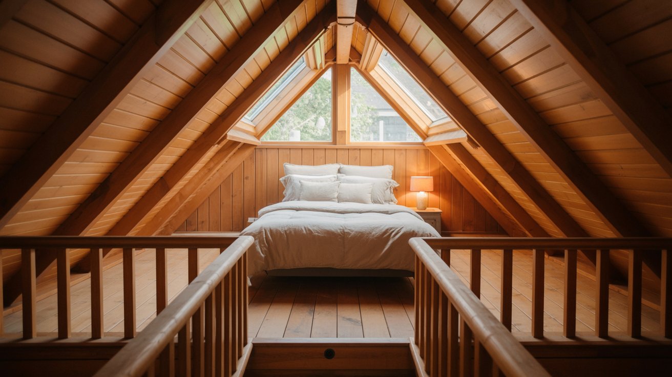Loft-Style Bedroom Design