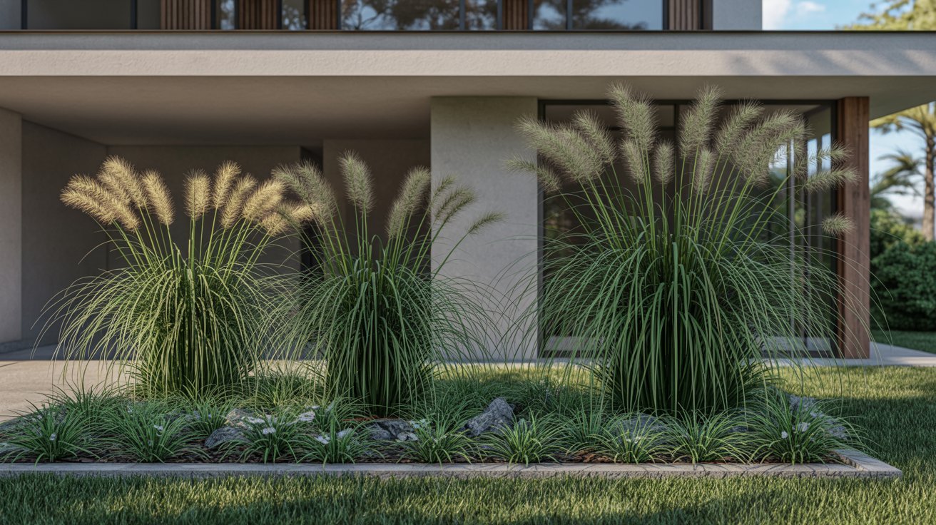 Maiden Grass for Taller Screens