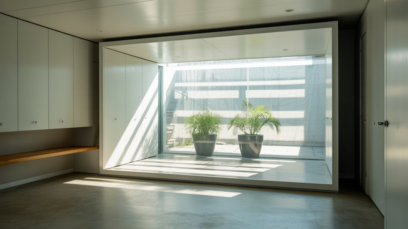 Mirror Placement for Depth Illusion