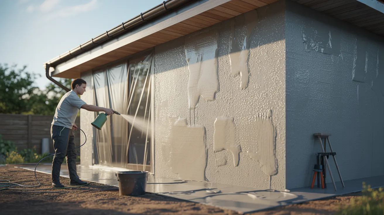 Protecting Walls and Curing