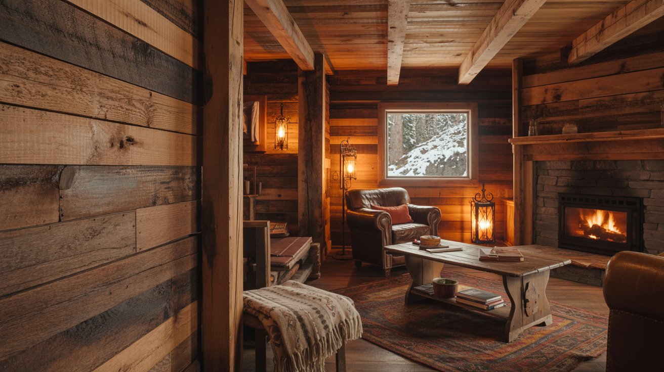Rustic Cabin-Style Interior