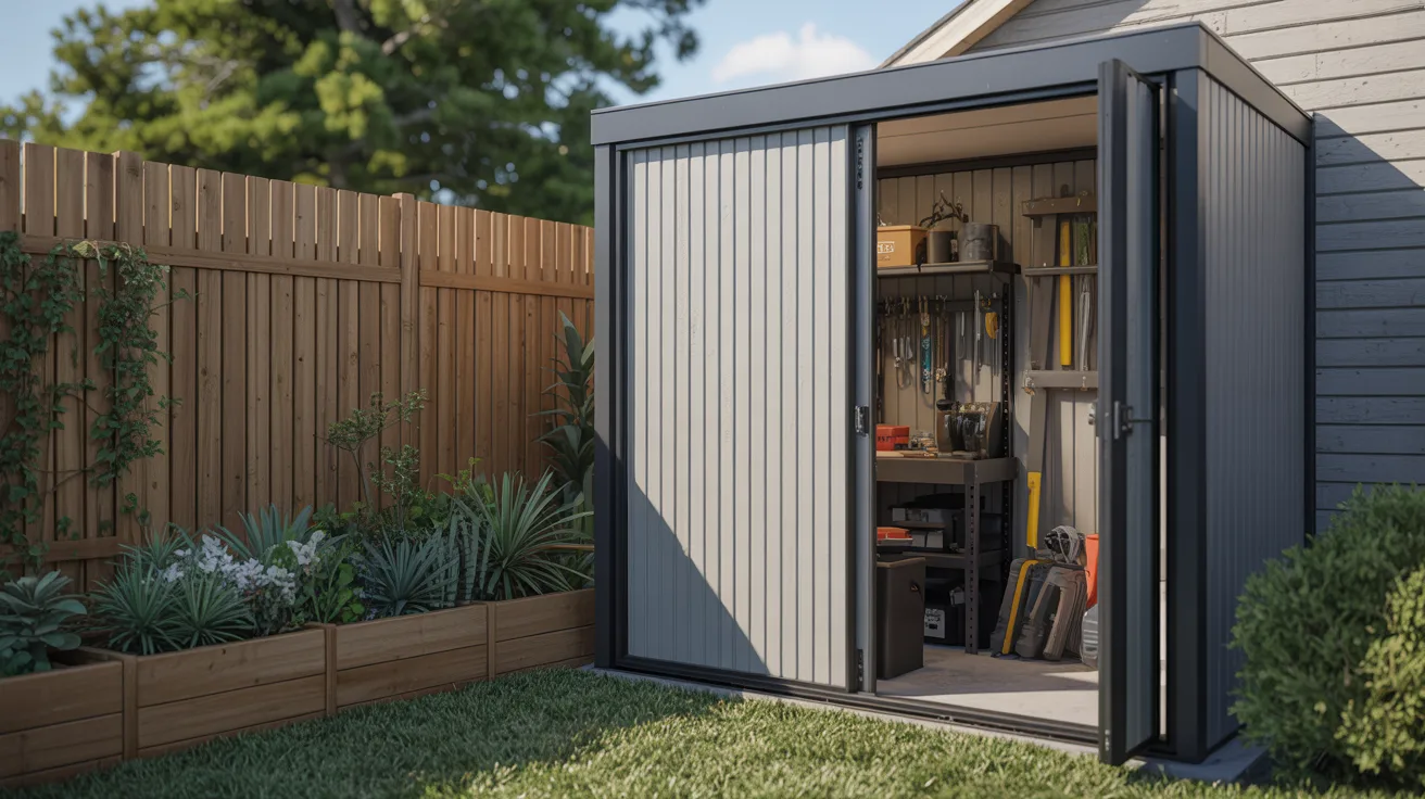 Sliding Door Shed