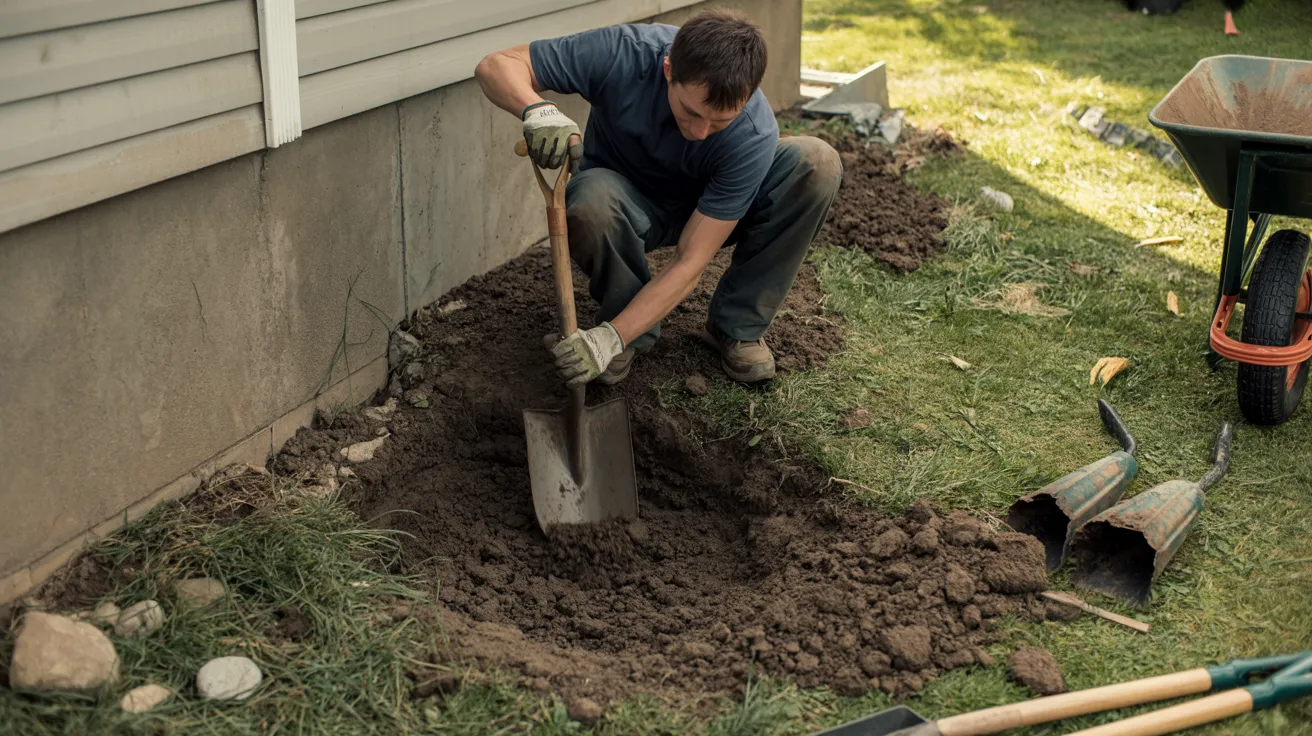 Step 1: Prepare the Ground and Remove Soil