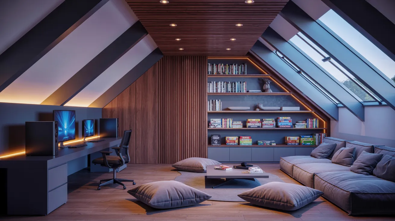 Multi-Use Family Entertainment Room