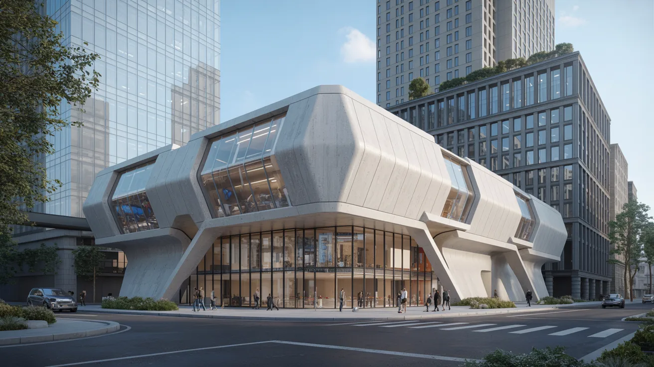 Futuristic Materials and 3D-Printed Architecture