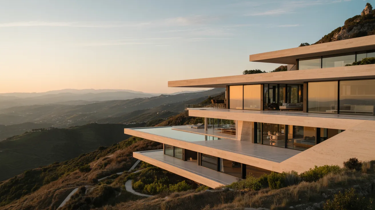 Hillside Italian Homes with Panoramic Views