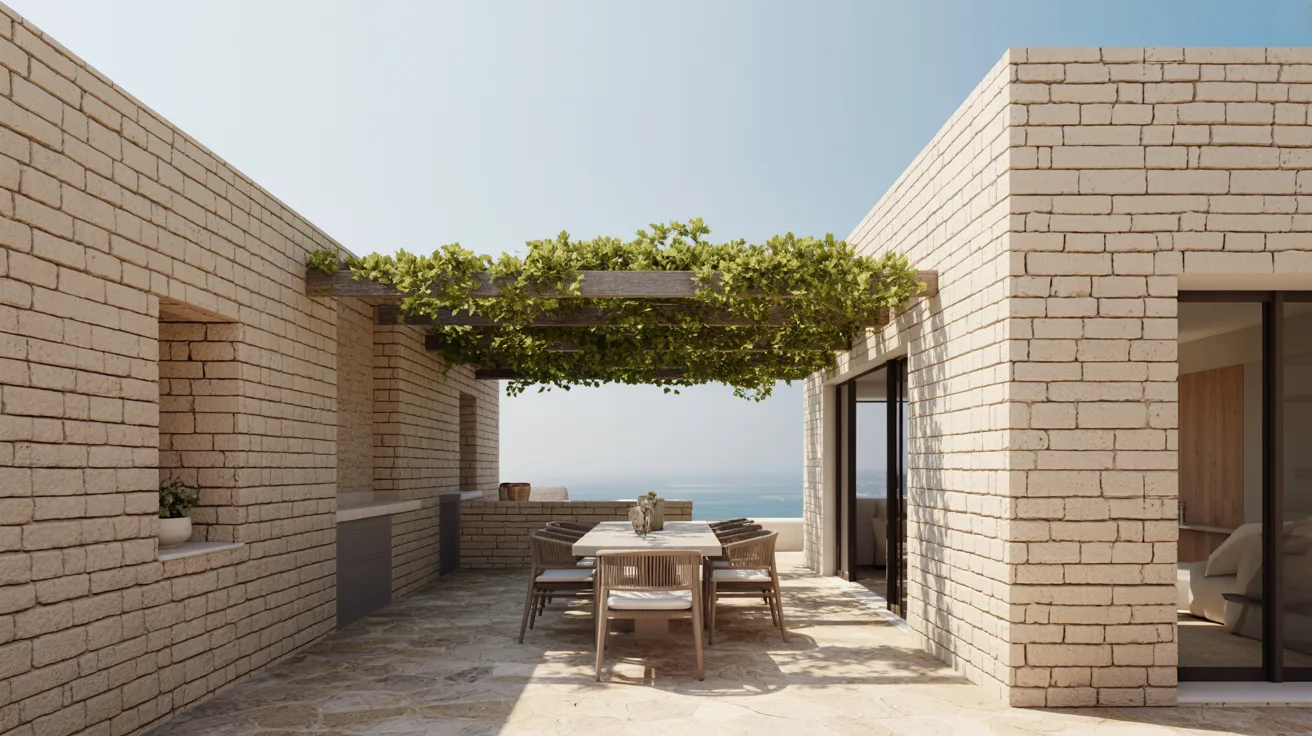 Coastal Marche Homes with Courtyards