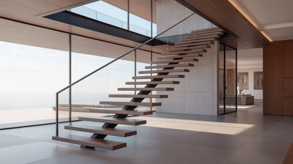 Floating Staircase Structural Design Guide - House Structures