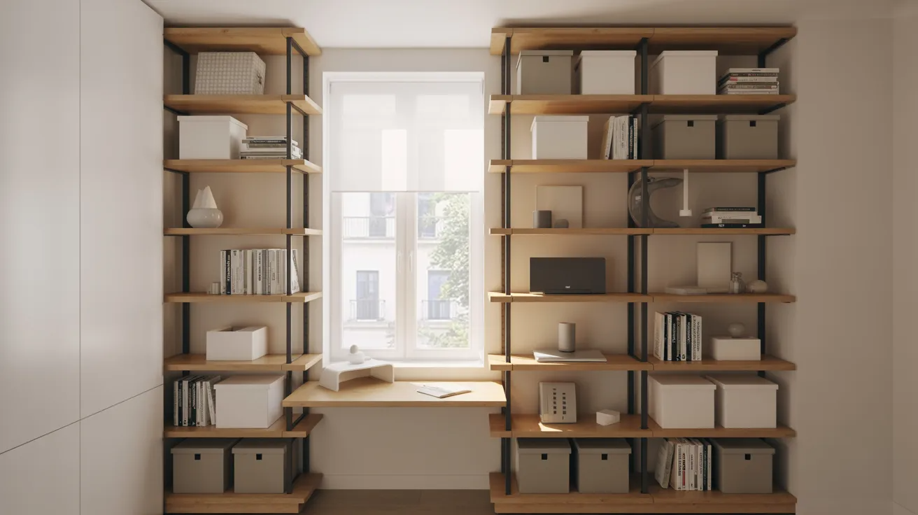 Use Vertical Storage Solutions