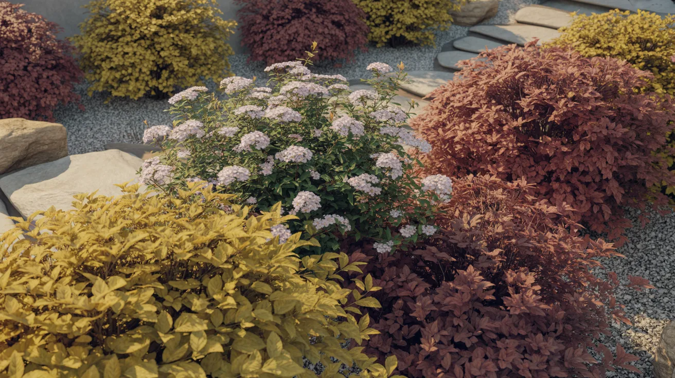 A vibrant garden filled with a variety of plants, showcasing diverse colors, shapes, and sizes.