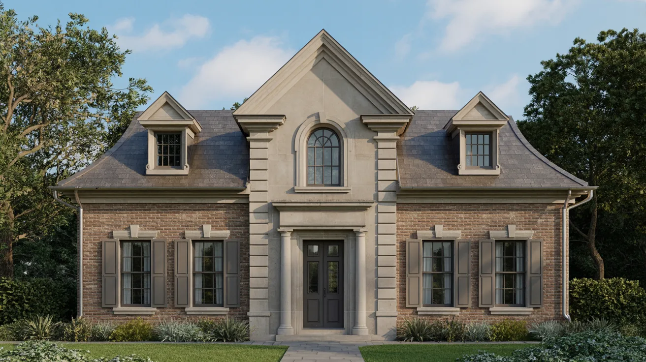 Symmetrical Classic Facade