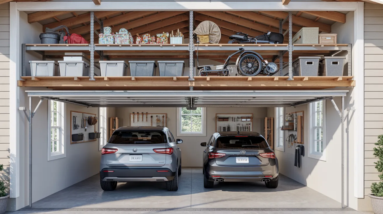 Lofted Garage Layout 
