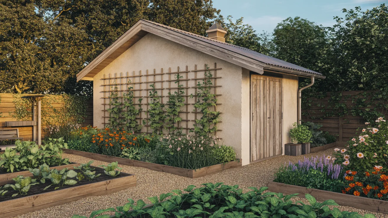Garden Landscaping Ideas Around a Detached Garage