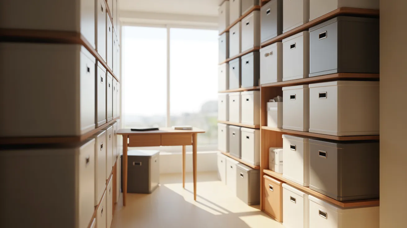 Use Stackable Storage Boxes