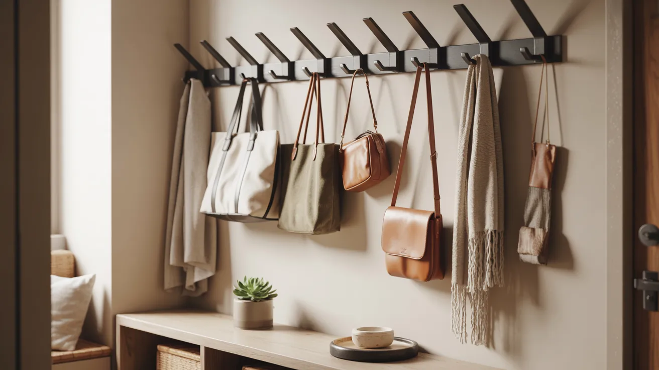 DIY Wall Hooks for Accessories