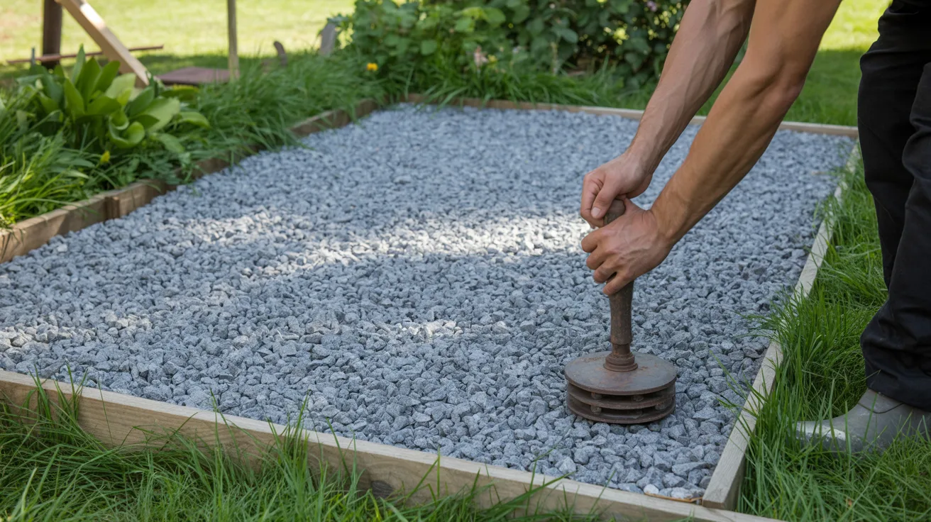 Level and Compact the Gravel