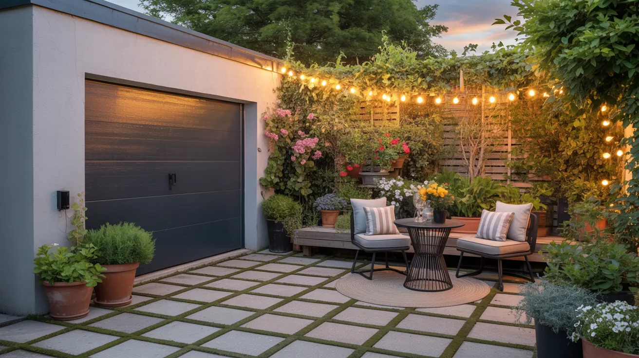 Add a Small Patio Area