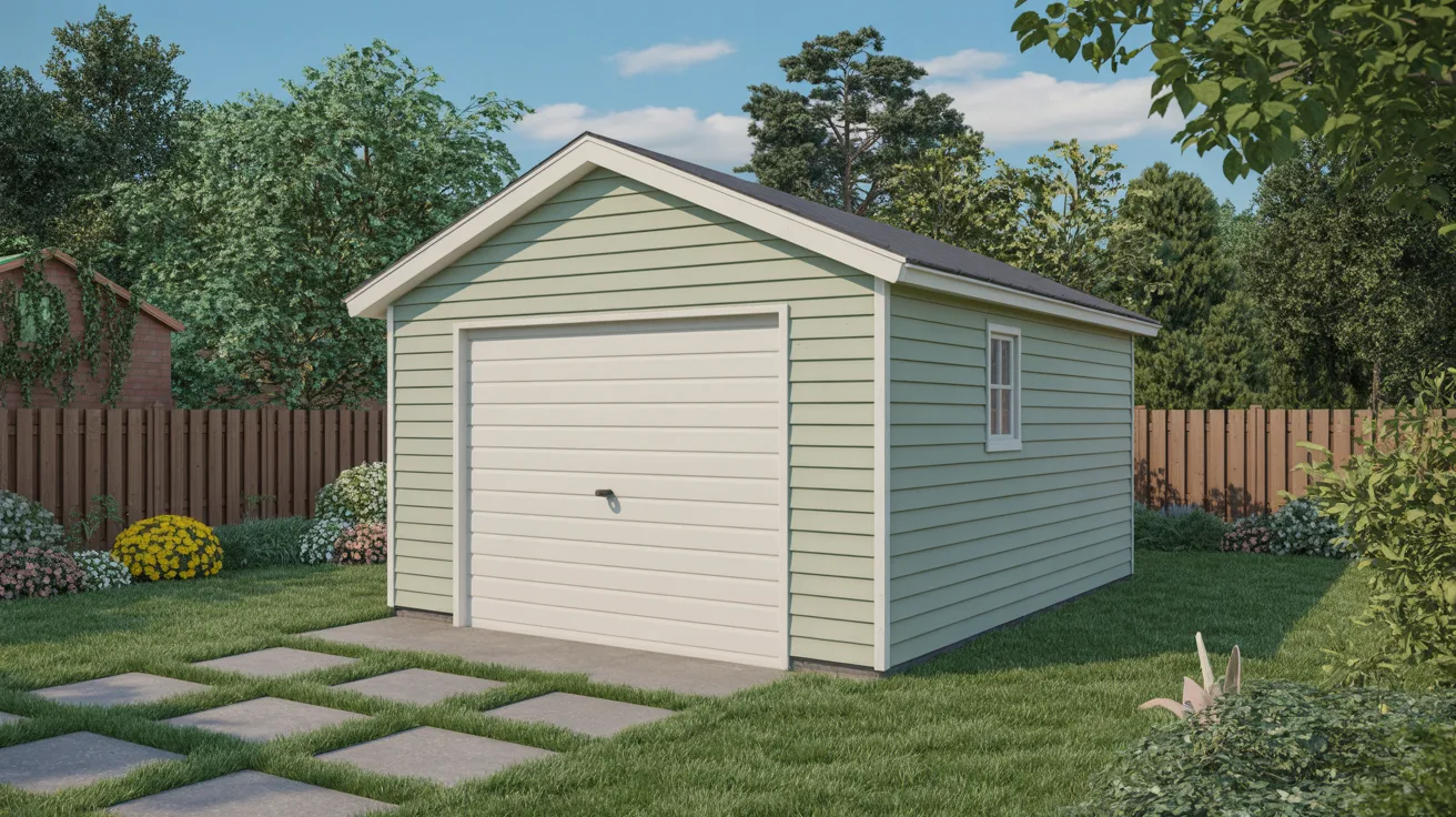 Detached Garage Landscaping