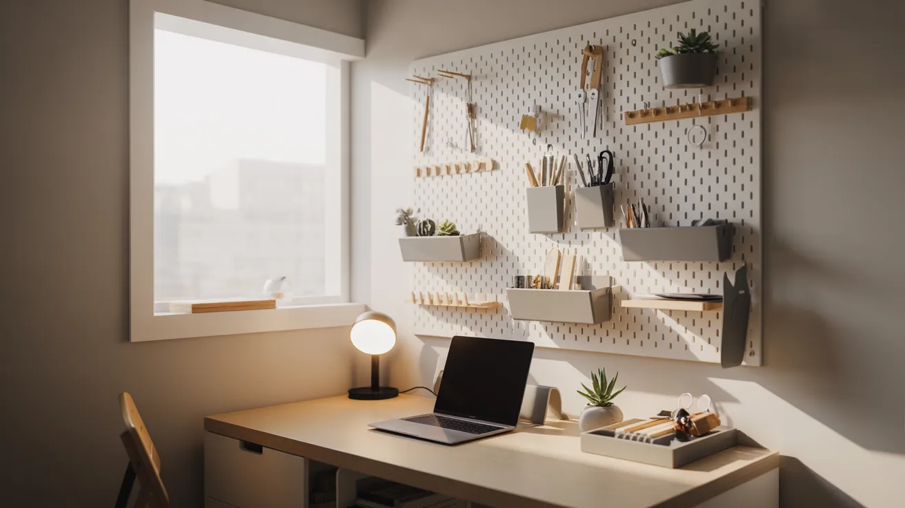 Use Pegboards for Organization