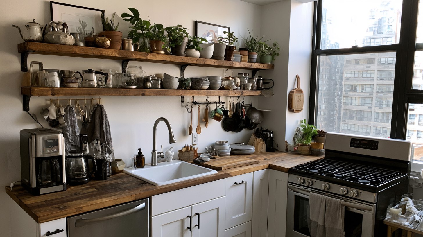 Functional kitchen zones