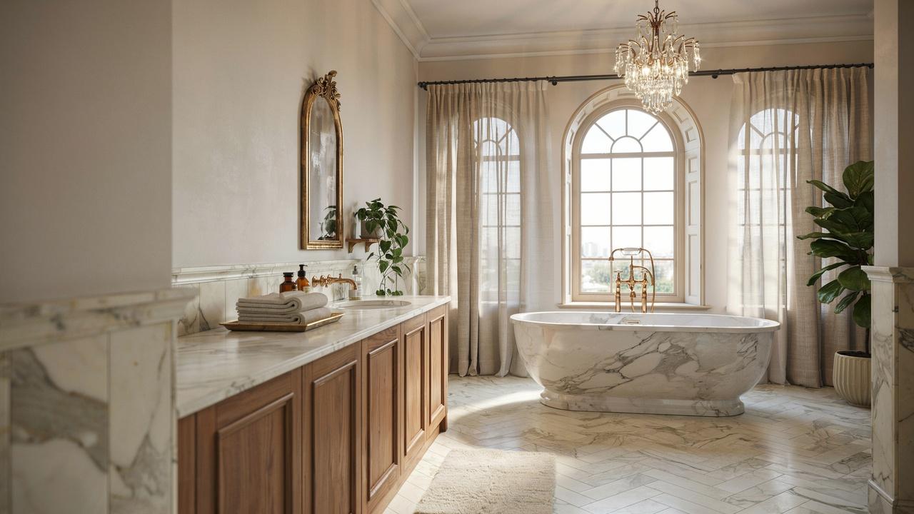 Luxury Classic Bathroom Design Ideas